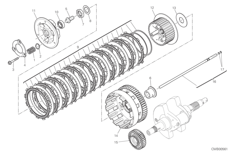 03B CLUTCH (3/17)
