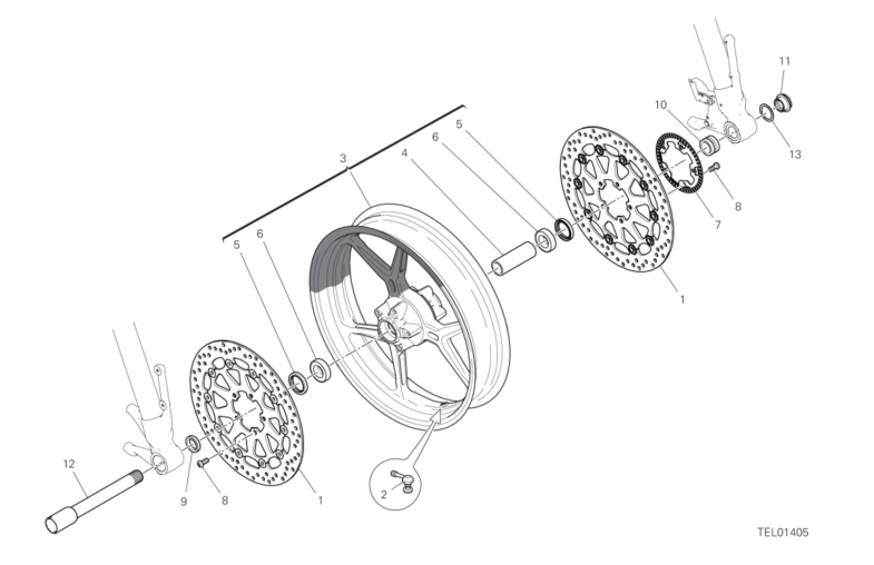 27A FRONT WHEEL (22/43)
