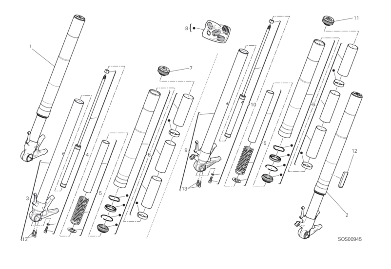 21A FRONT FORK (24/30)