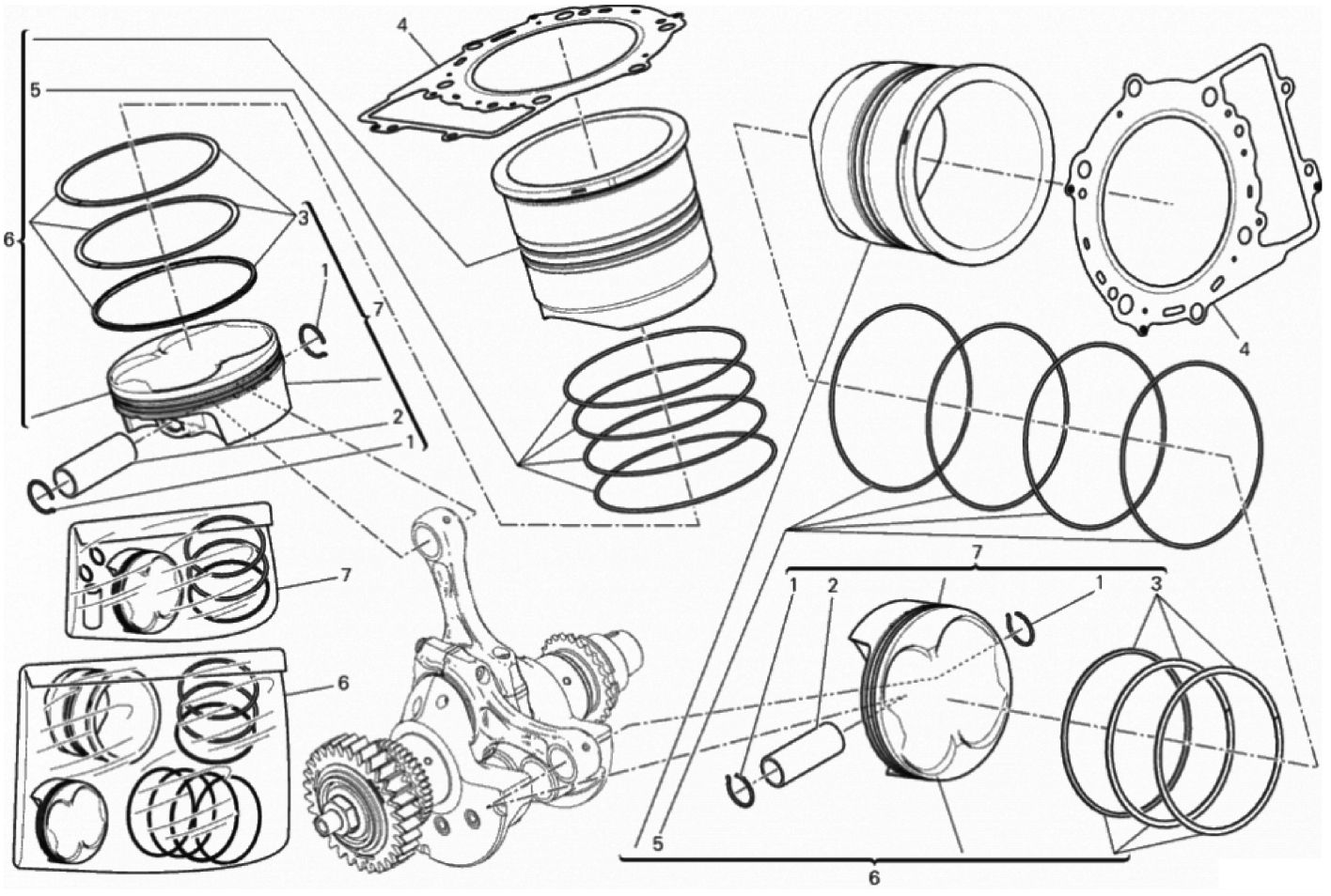 CYLINDERS - PISTONS