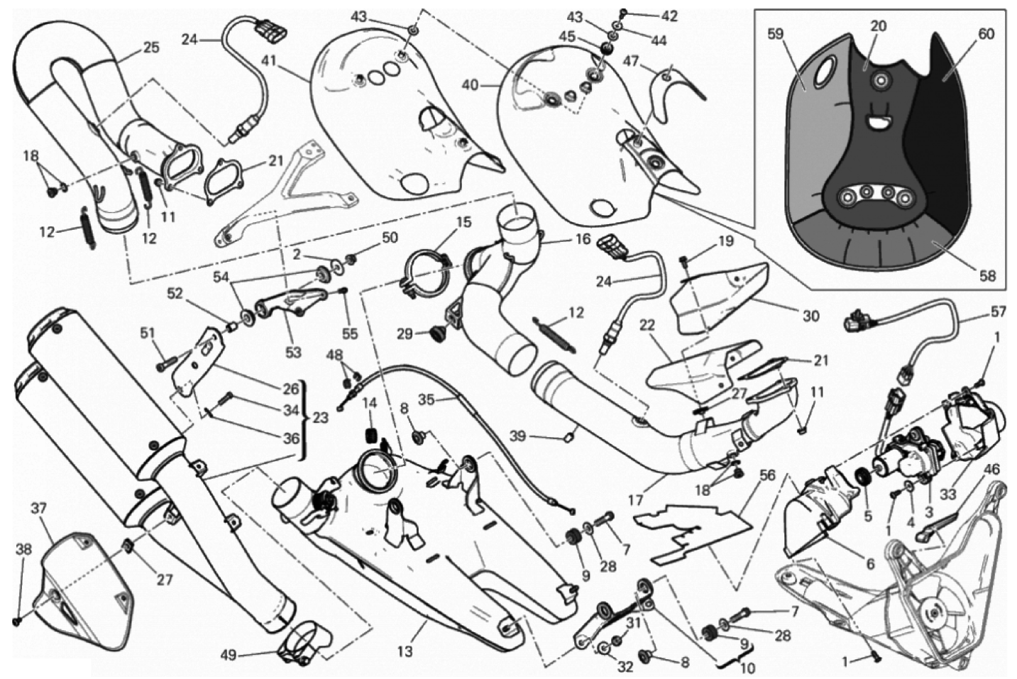 EXHAUST SYSTEM (JAP) 