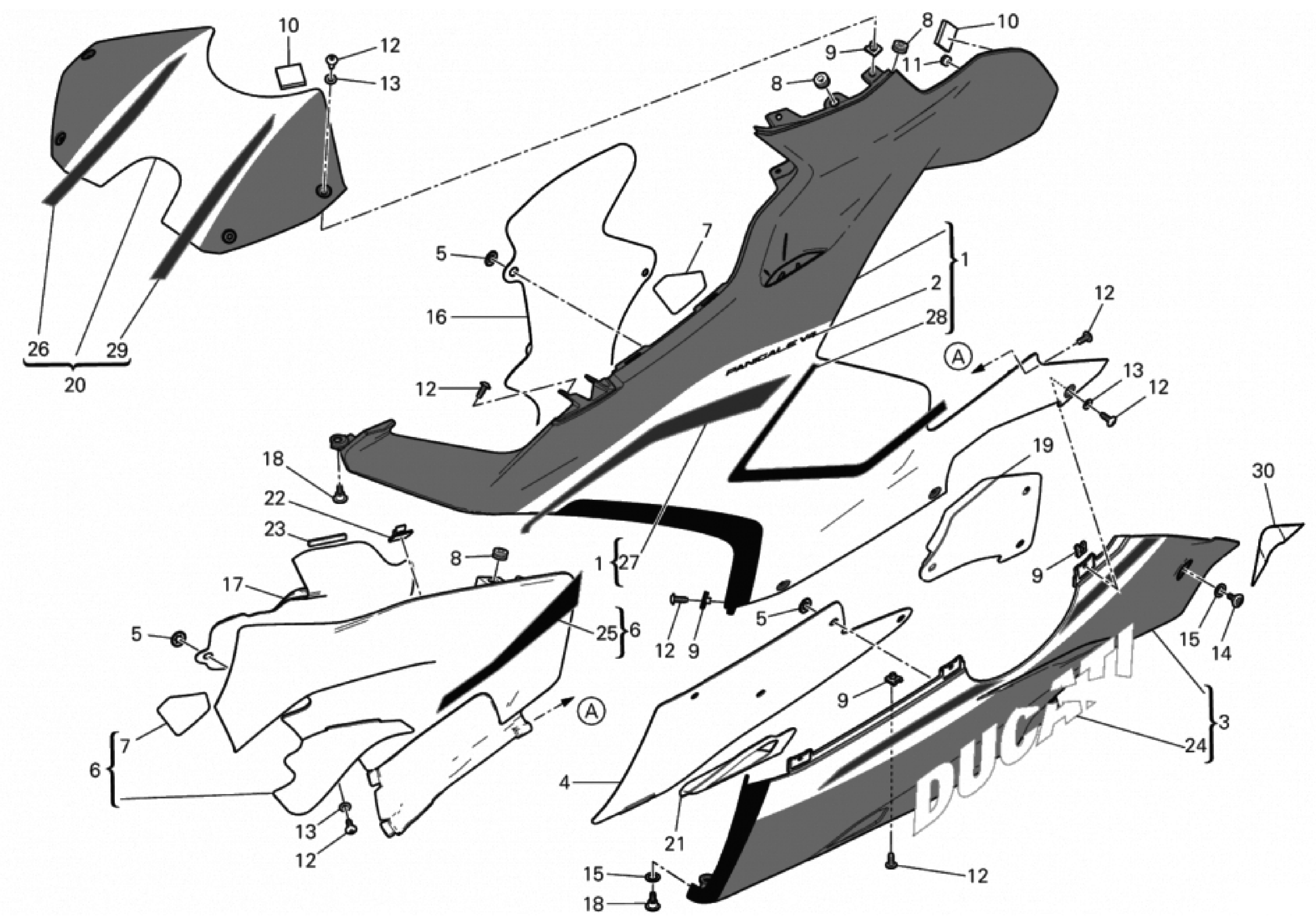 FAIRING, LH 