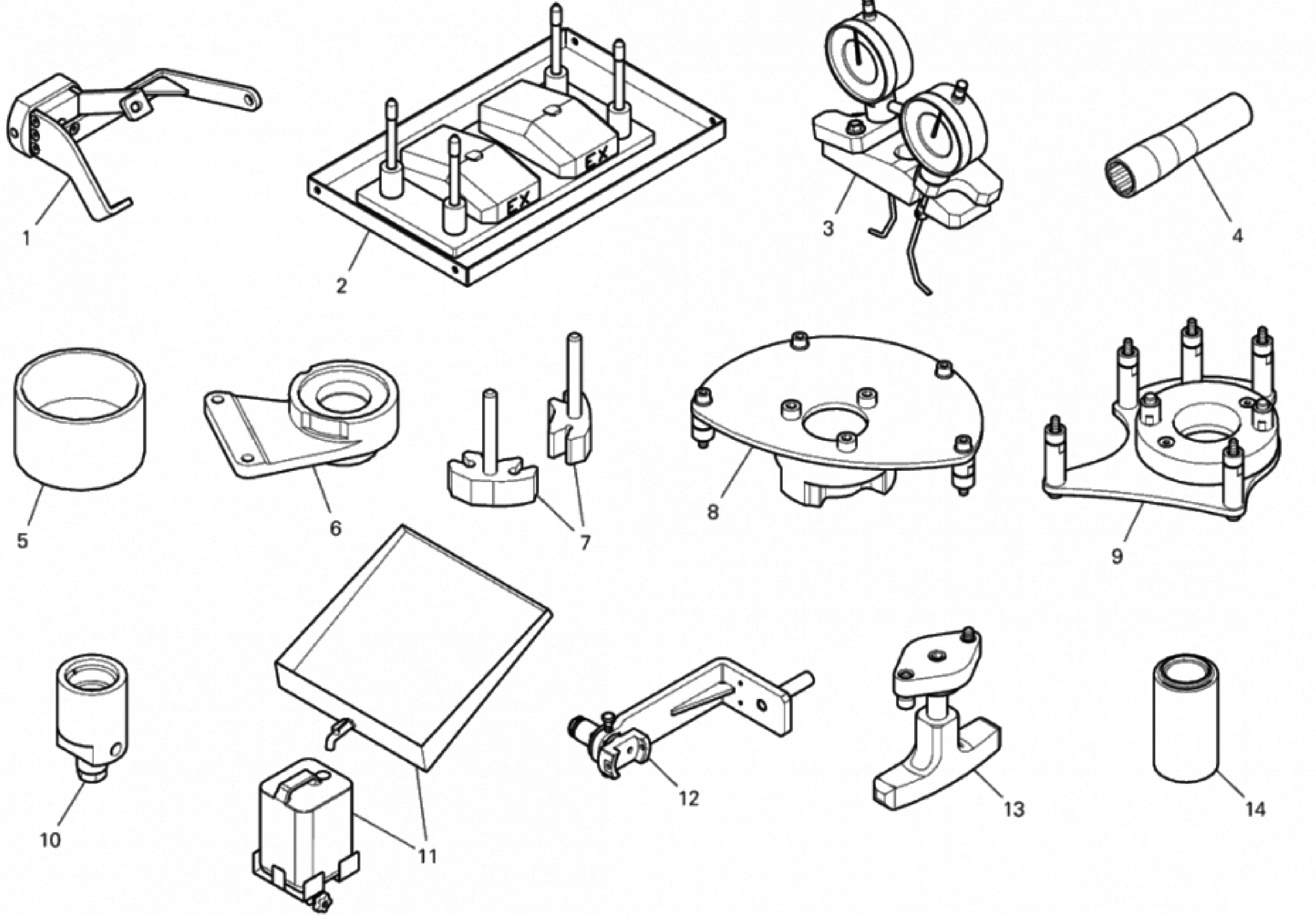 WORKSHOP SERVICE TOOLS (ENGINE) 