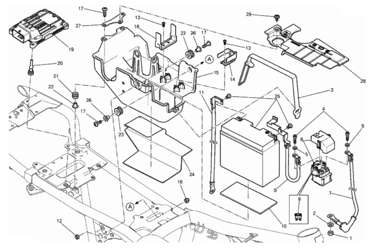 BATTERY HOLDER 