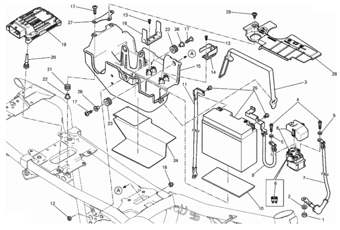 BATTERY HOLDER