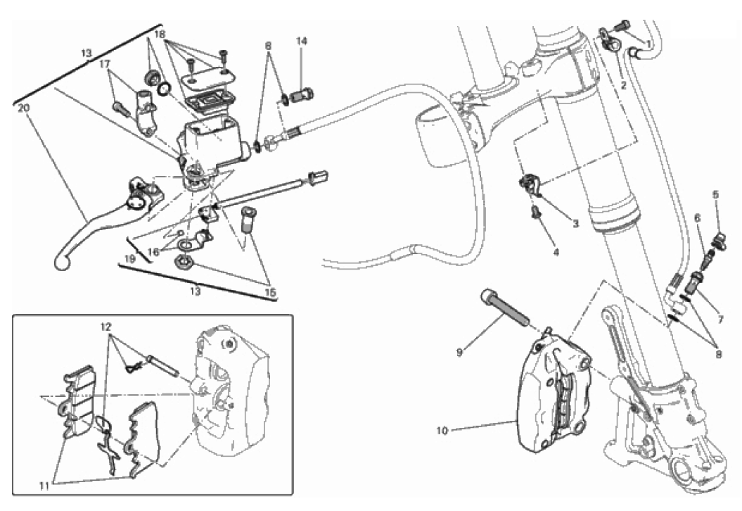 FRONT BRAKE SYSTEM 