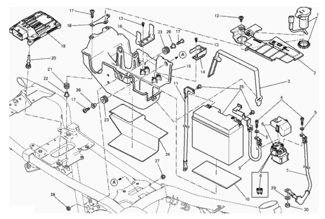 BATTERY HOLDER 