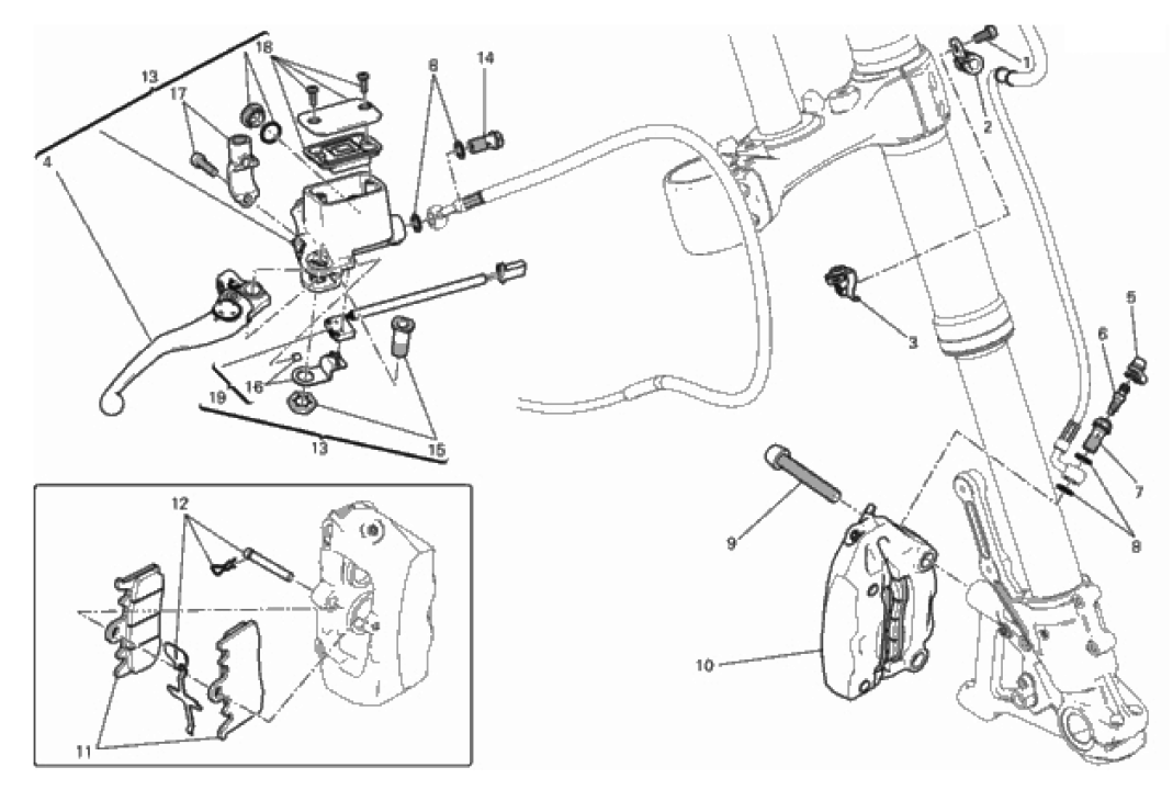 FRONT BRAKE SYSTEM