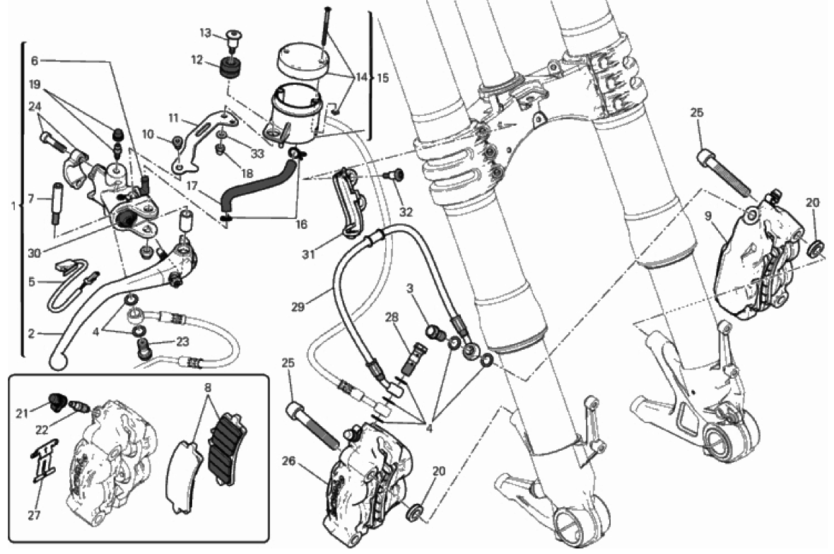 FRONT BRAKE SYSTEM 