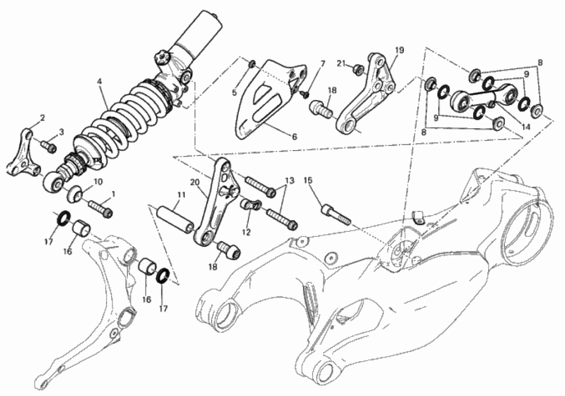 REAR SHOCK ABSORBER