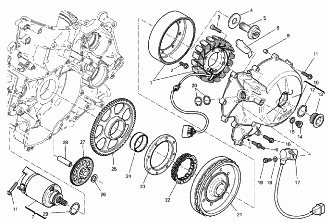 STARTING MOTOR 