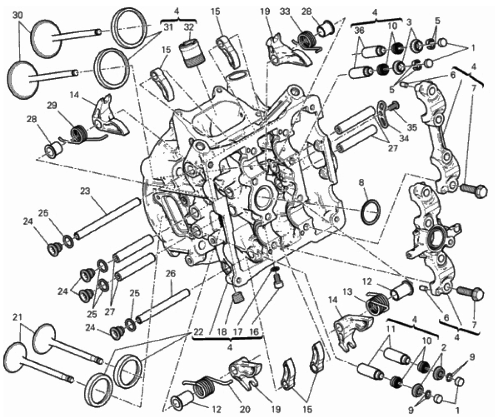 HORIZONTAL CYLINDER HEAD