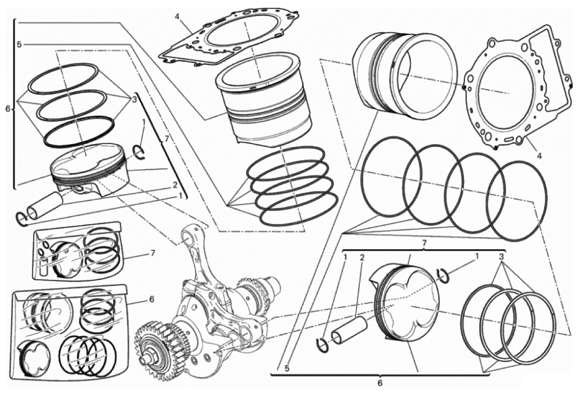 CYLINDERS - PISTONS