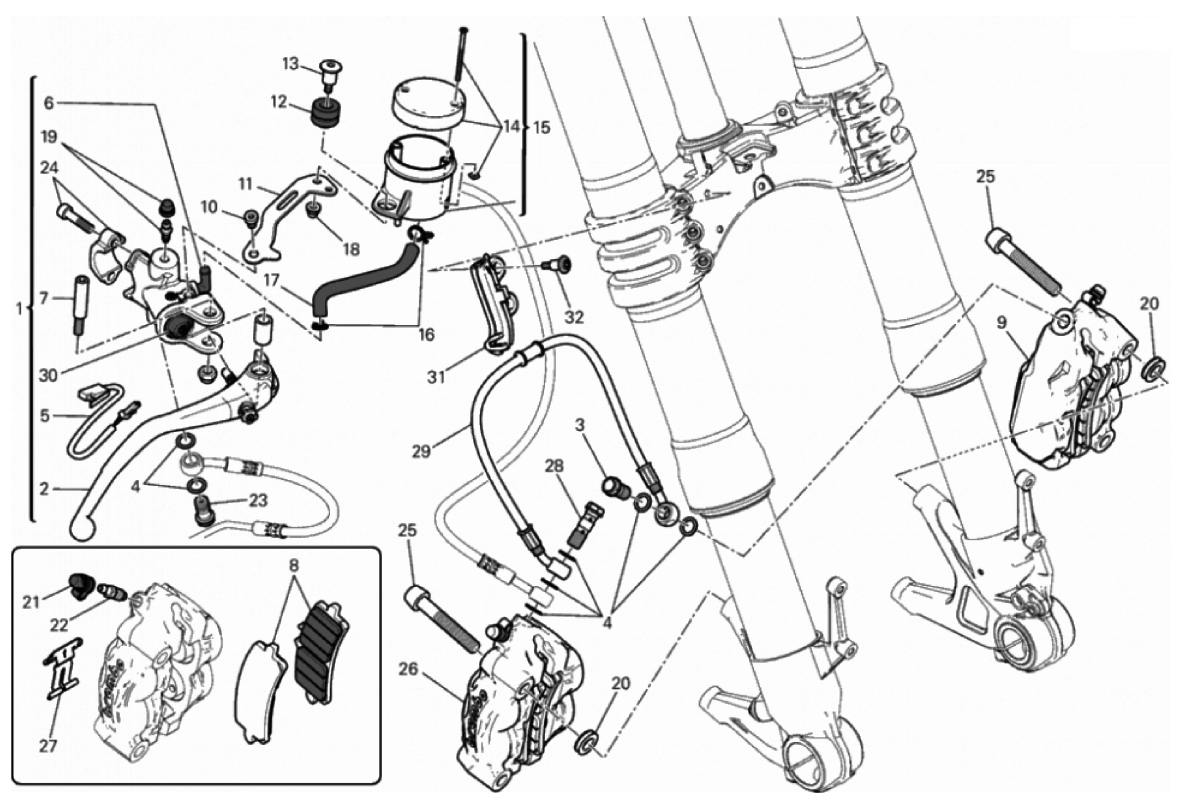 FRONT BRAKE SYSTEM 