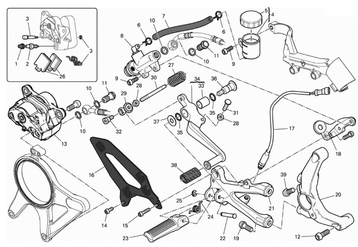 REAR BRAKE SYSTEM