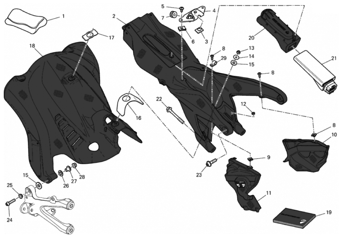 REAR FRAME COMP. 