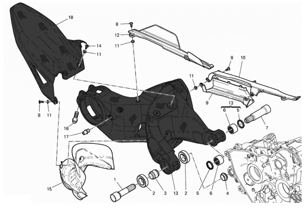 REAR SWINGING ARM