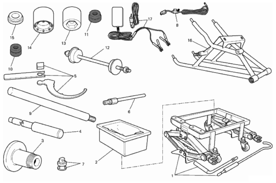 WORKSHOP SERVICE TOOLS 