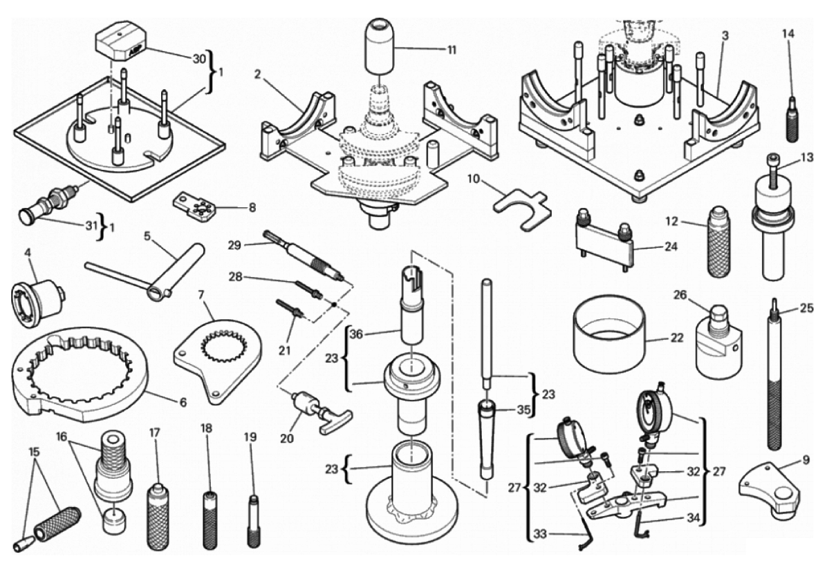 WORKSHOP SERVICE TOOLS 