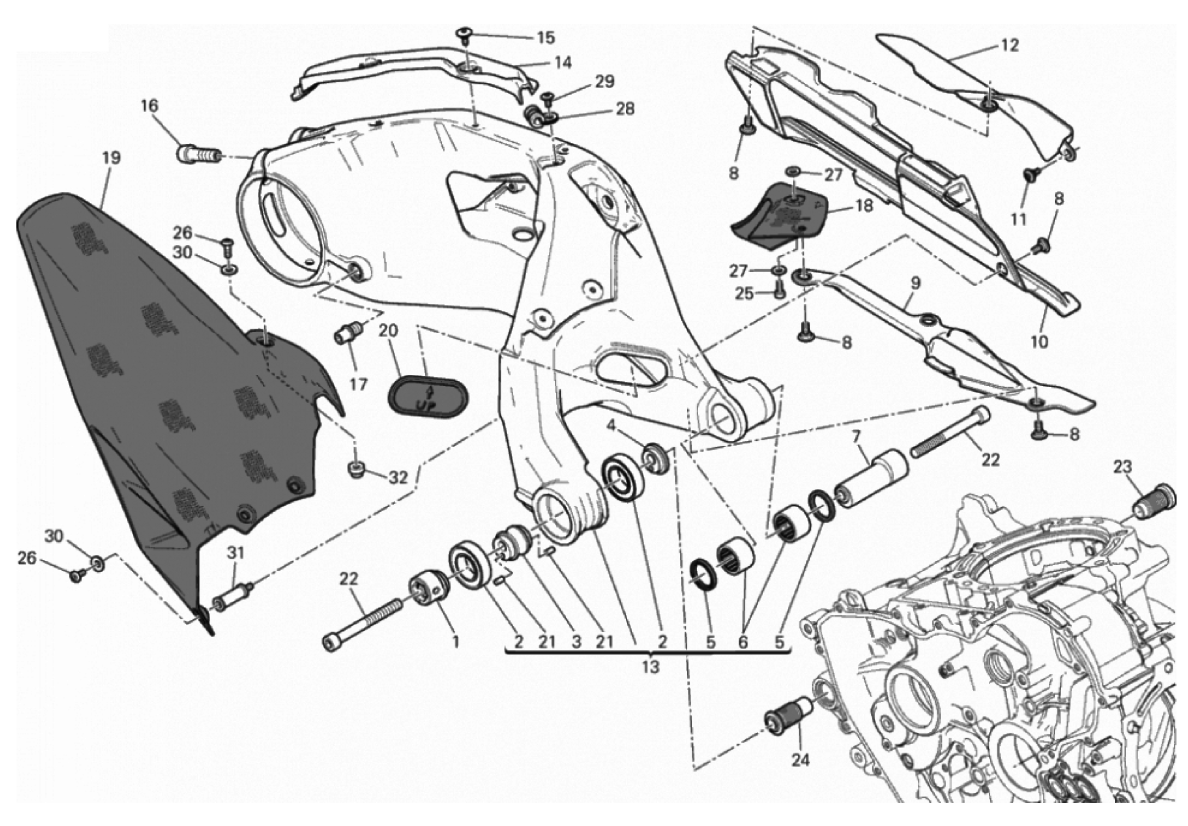 REAR SWINGING ARM