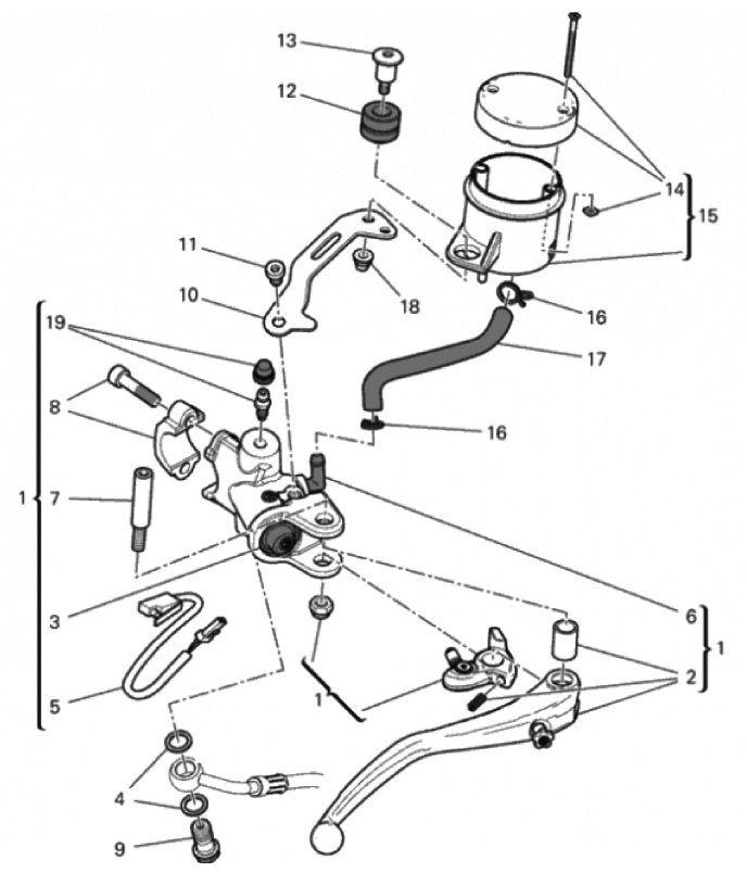 FRONT BRAKE PUMP 