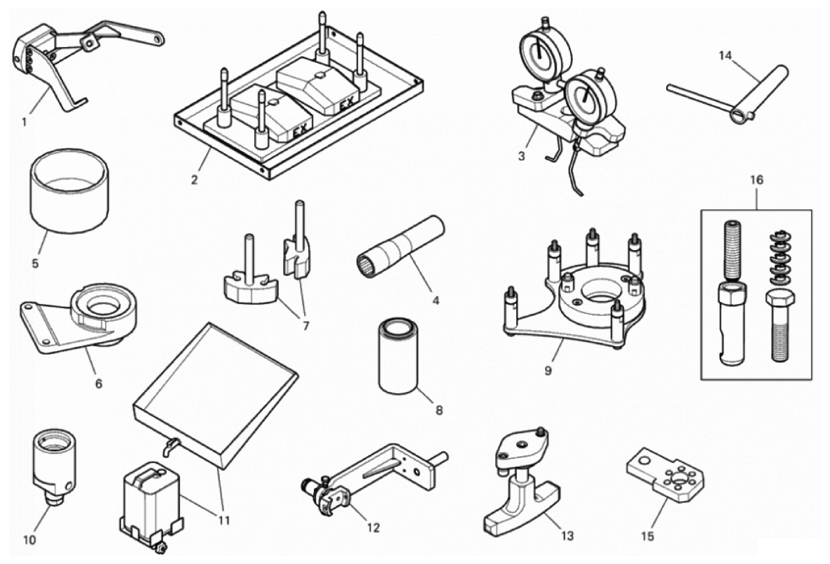 WORKSHOP SERVICE TOOLS (ENGINE) 