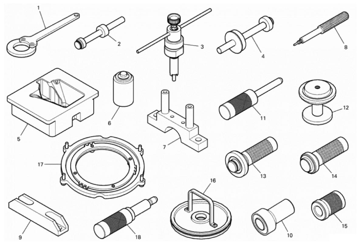 WORKSHOP SERVICE TOOLS (ENGINE)