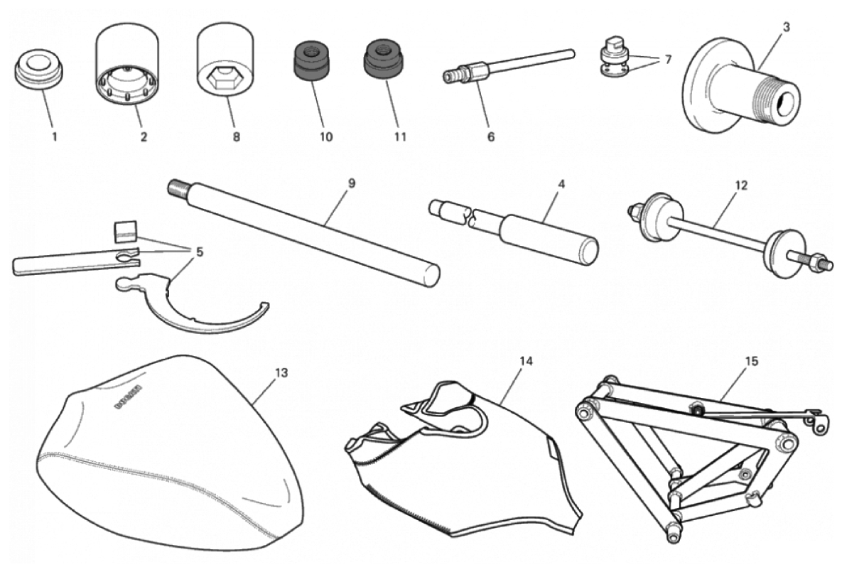 WORKSHOP SERVICE TOOLS (FRAME) 
