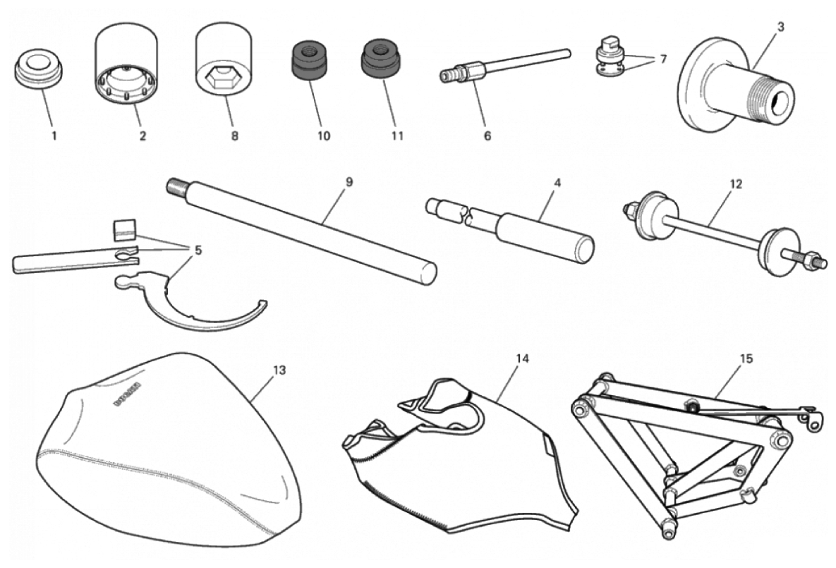 WORKSHOP SERVICE TOOLS (FRAME) 