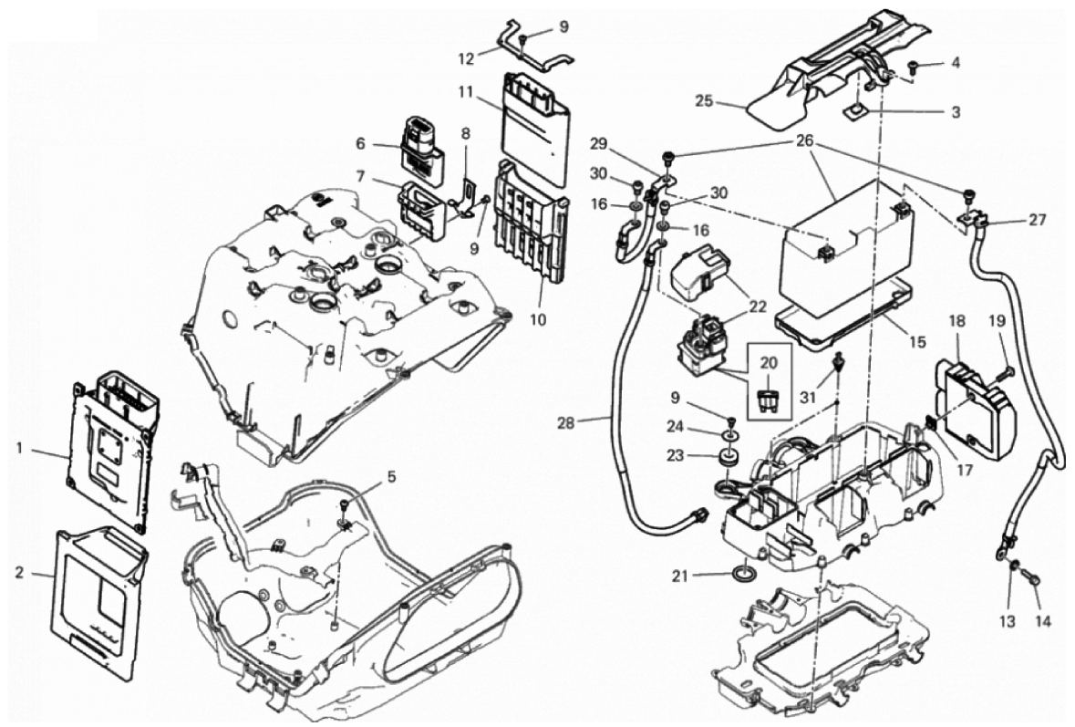 BATTERY HOLDER 