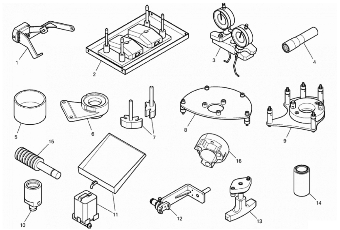 WORKSHOP SERVICE TOOLS (ENGINE) 