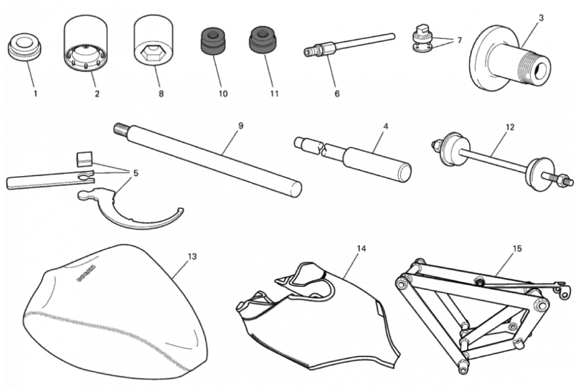 WORKSHOP SERVICE TOOLS (FRAME) 