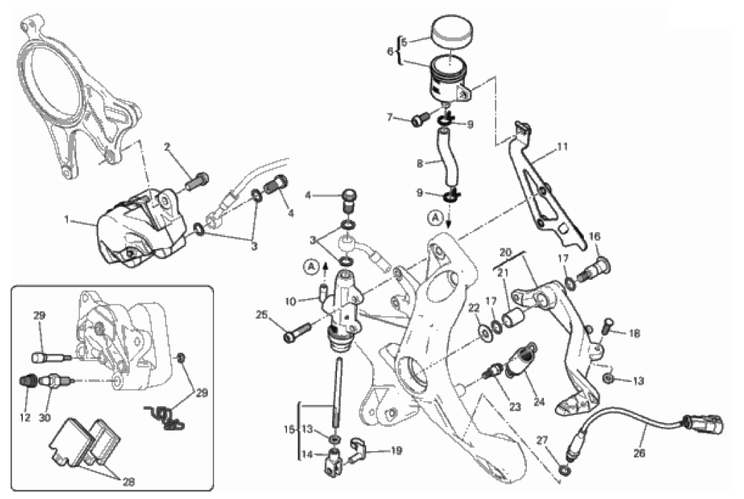 REAR BRAKE SYSTEM 