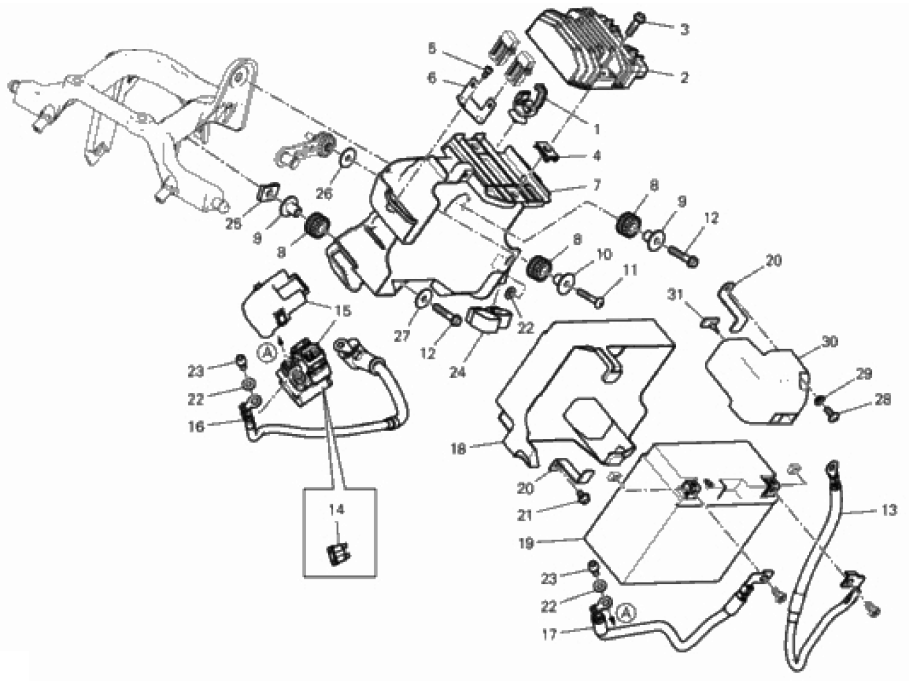 BATTERY HOLDER