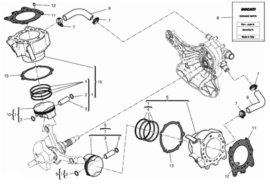 CYLINDERS - PISTONS 