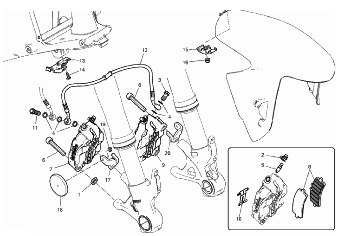 FRONT BRAKE SYSTEM 