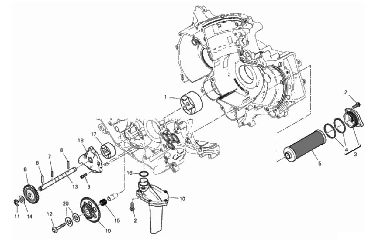 OIL PUMP - FILTER 