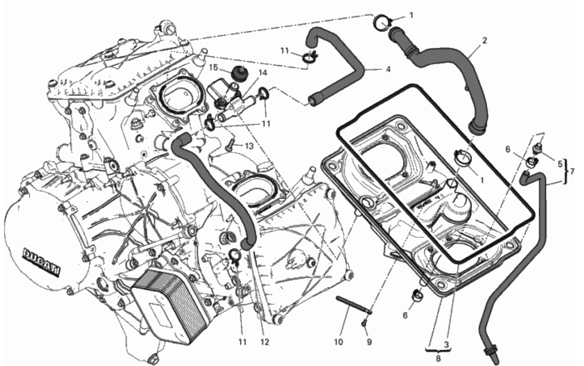 AIR INTAKE - OIL BREATHER 