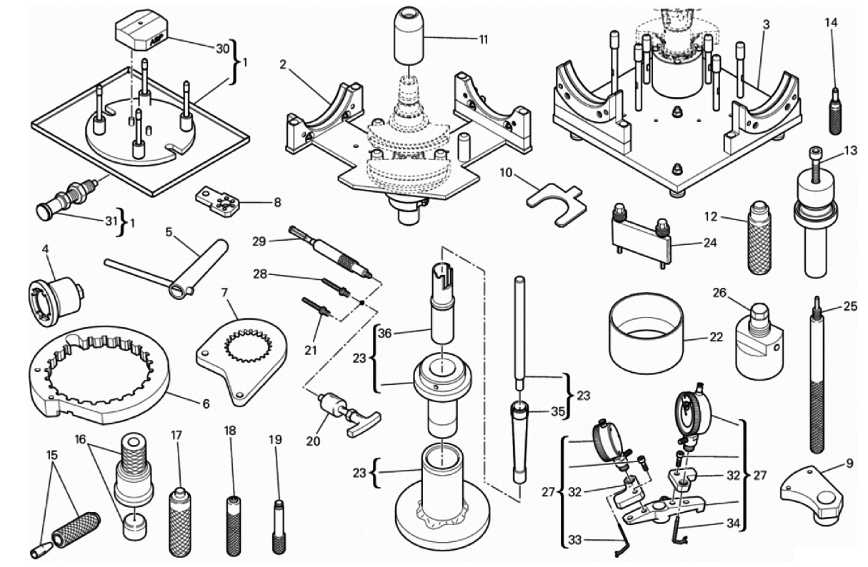 WORKSHOP SERVICE TOOLS (ENGINE) 