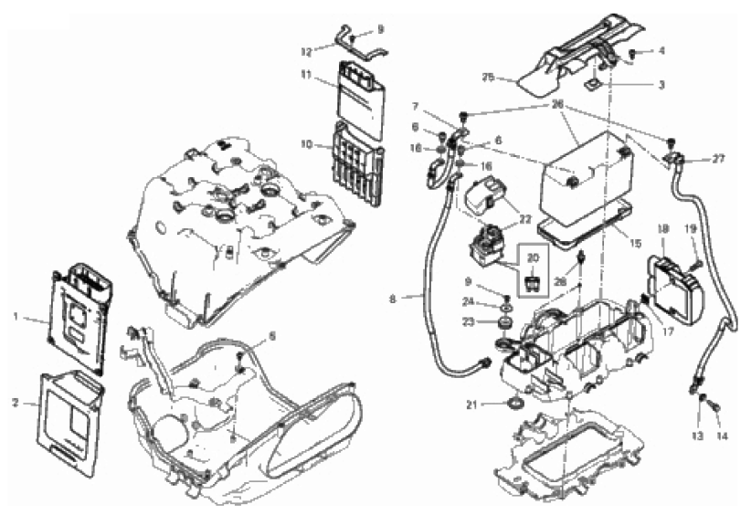 BATTERY HOLDER 