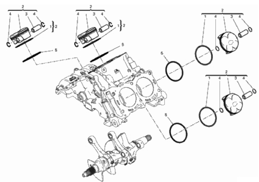 CYLINDERS - PISTONS 