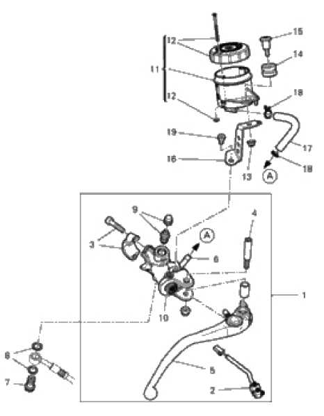 FRONT BRAKE PUMP 