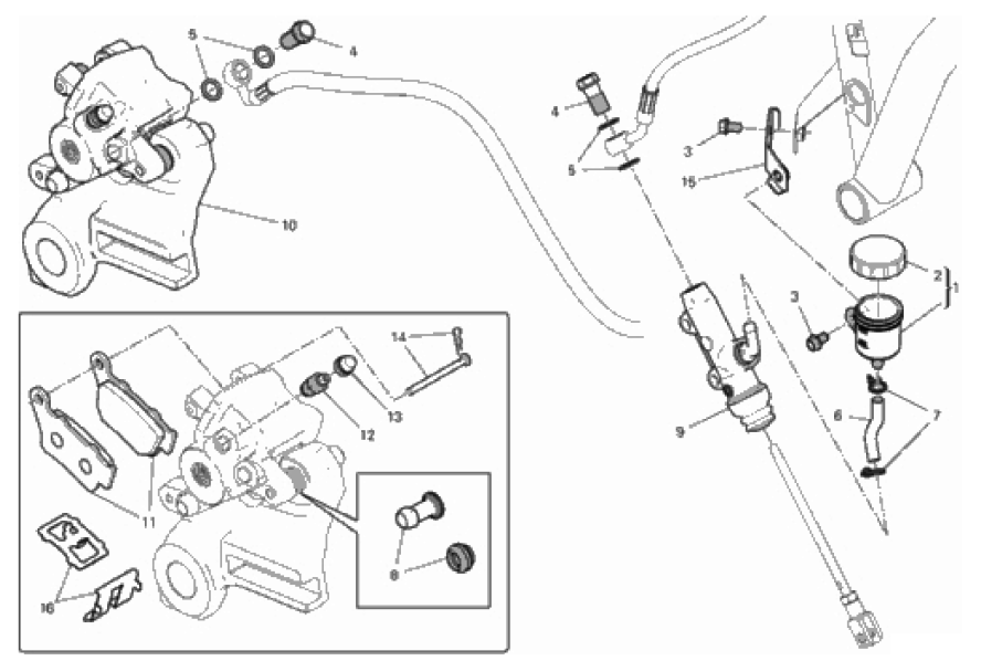 REAR BRAKE SYSTEM 