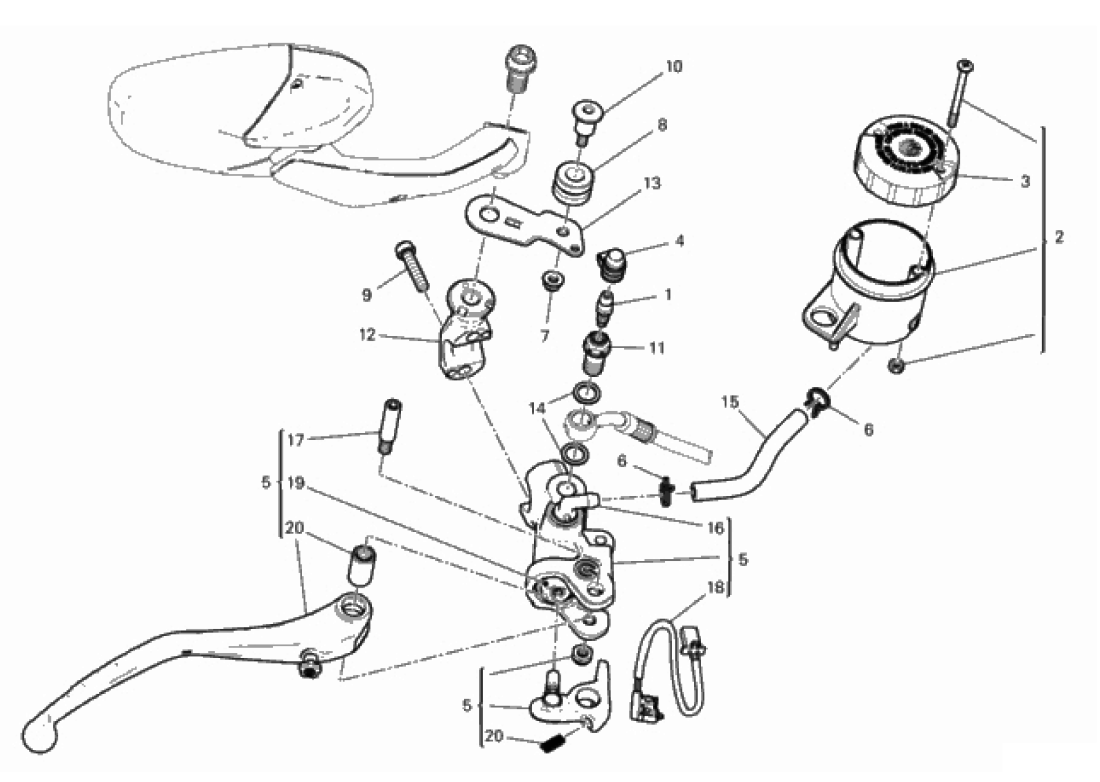 FRONT BRAKE PUMP 