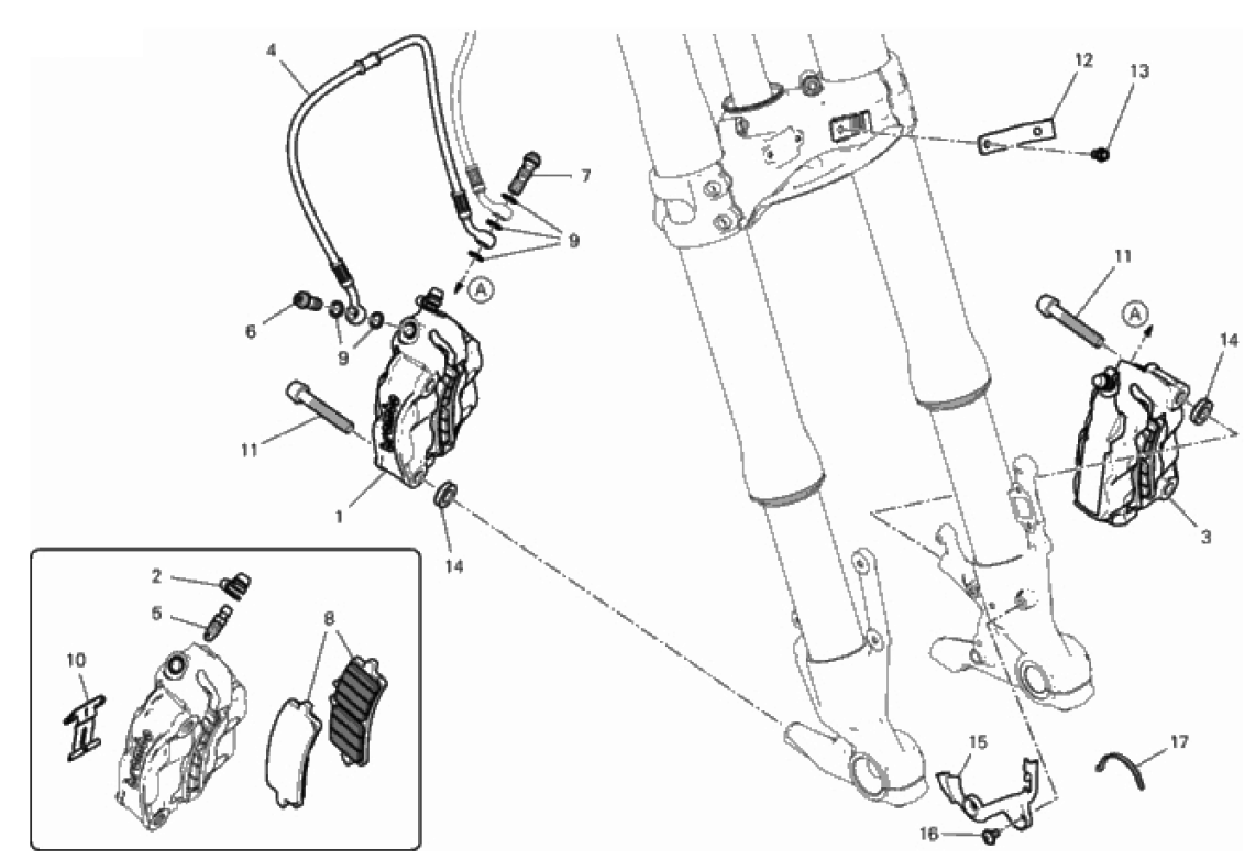 FRONT BRAKE SYSTEM 