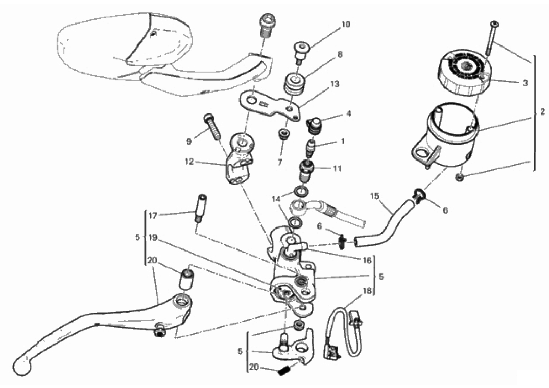 FRONT BRAKE PUMP 