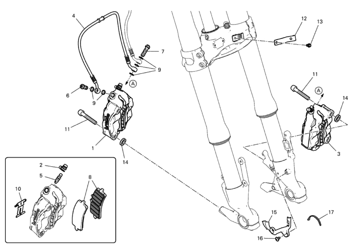 FRONT BRAKE SYSTEM 