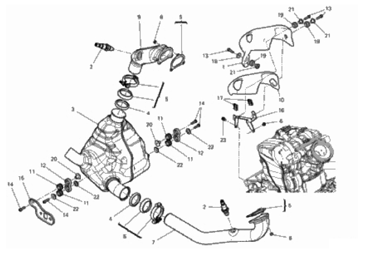 EXHAUST MANIFOLD 