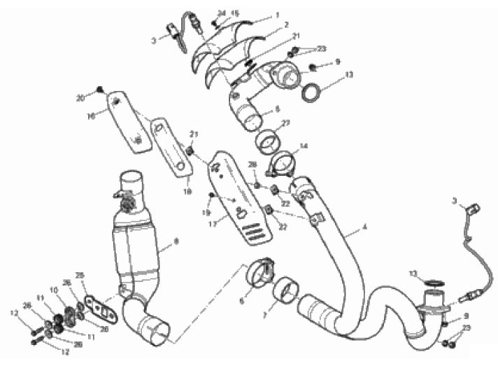 EXHAUSRT PIPE ASSY 