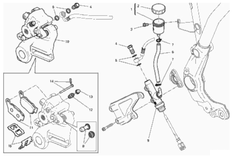 REAR BRAKE SYSTEM 